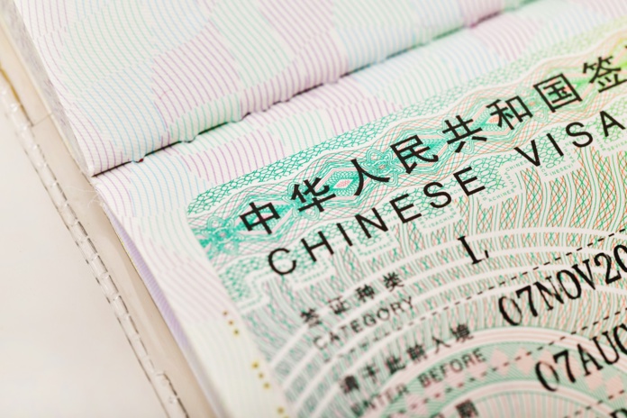 Visa pour la Chine : nouvelle simplification des formalités