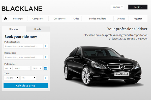 Blacklane permet de réserver les transferts au départ et à destination des aéroports, des hôtels ou de tout autre lieu - DR : Blacklane