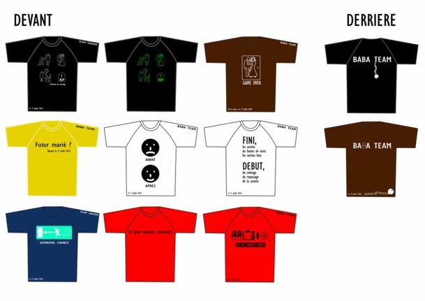 Autant de tee shirts pour se prendre une "veste"... /photo dr Autant de tee shirts pour se prendre une "veste"... /photo dr