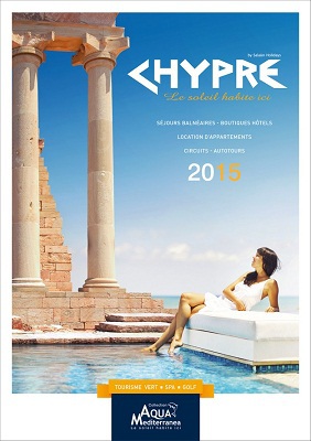 La couverture de la brochure Chypre 2015 d'Aqua Mediterranea - DR : Salaün Holidays