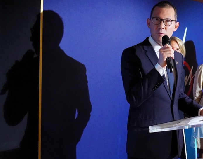 Ben Smith le 27 septembre aux Galeries Lafayette. Photo : C.Hardin Ben Smith le 27 septembre aux Galeries Lafayette. Photo : C.Hardin