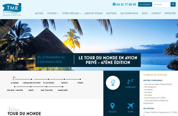 A six semaines du départ de son tour du monde, TMR se retrouve sans avion et lance une action en justice - DR : Capture écran TMR A six semaines du départ de son tour du monde, TMR se retrouve sans avion et lance une action en justice - DR : Capture écran TMR