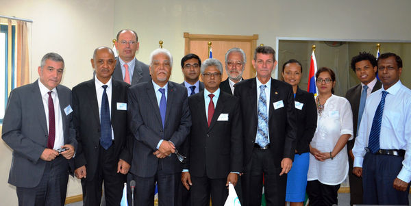 La première réunion du comité régional des aviations civiles nationales de la COI,  s'est tenue à l'Ile Maurice les 4 et 5 mars 2015 - DR : COI