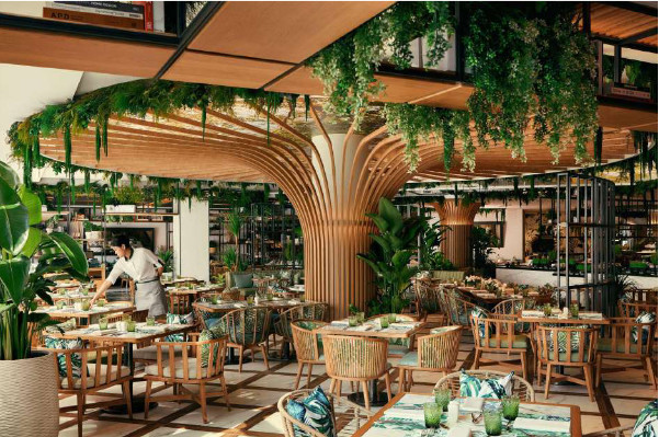 Une décoration inspirée par la nature (Photo Mandarin oriental) Une décoration inspirée par la nature (Photo Mandarin oriental)