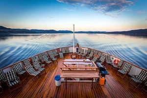 Le MS Nordsterjernen sera de retour dans le Spitzberg pendant l'été 2015 - DR : Hurtigruten