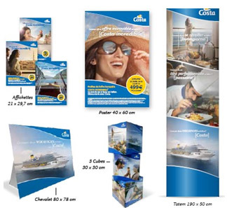 Le kit pour les agences de voyages - DR Le kit pour les agences de voyages - DR