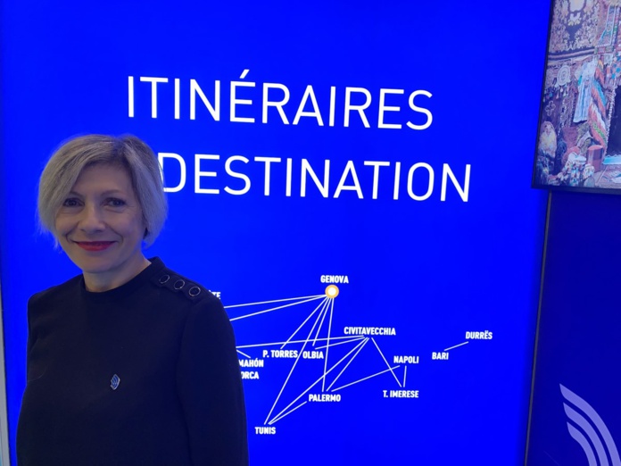 Tania Carpentier, Directrice Générale de GNV France. ©David Savary Tania Carpentier, Directrice Générale de GNV France. ©David Savary