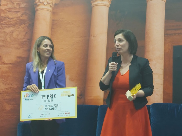 Aurélie Soulat (Costa Croisières) et Marina Mestries - Photo MM Aurélie Soulat (Costa Croisières) et Marina Mestries - Photo MM