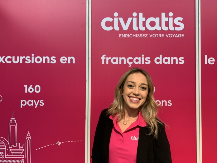 Clémence Thouant, Responsable communication chez Civitatis. ©David Savary