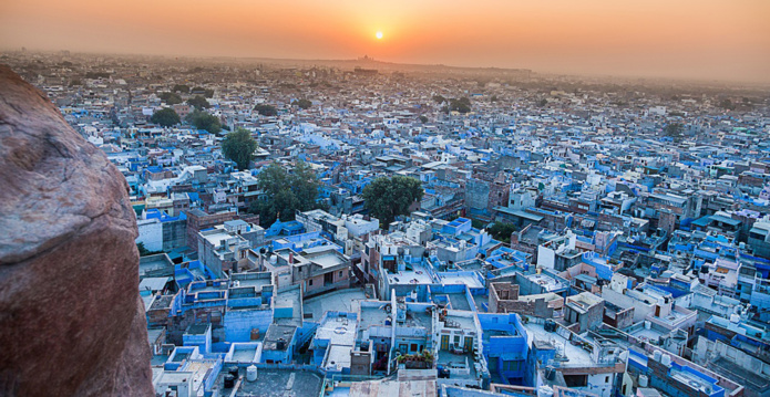 Jodhpur, la "cité bleue" (Photo Rajasthan Tourisme Board) Jodhpur, la "cité bleue" (Photo Rajasthan Tourisme Board)