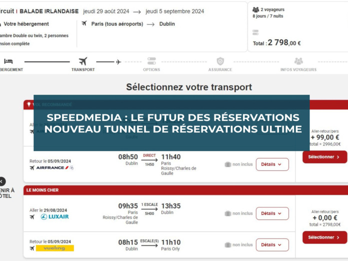 SpeedMedia, des outils simples, efficaces et rapides tout spécialement conçus pour le Tourisme SpeedMedia, des outils simples, efficaces et rapides tout spécialement conçus pour le Tourisme