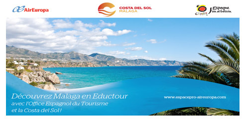 Air Europa fait gagner un éductour à Malaga Air Europa fait gagner un éductour à Malaga