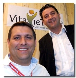 Ludovic Rey-Robert et Raynald Servain, co-fondateurs de Vitavietravel.com