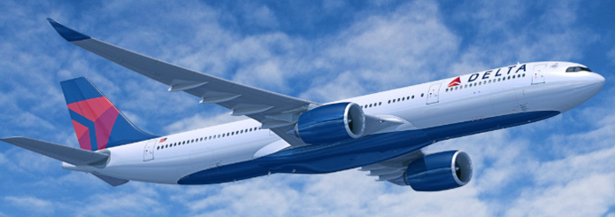 Un A.330 de Delta. Crédit : Delta Un A.330 de Delta. Crédit : Delta