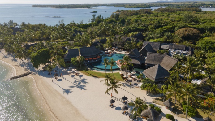 Vue aérienne de l'hôtel Prince Maurice (Photo Constance Hotels & Resorts)