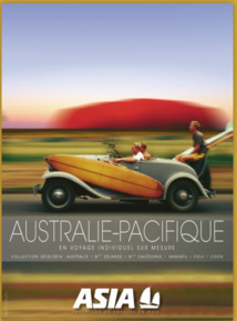 La nouvelle brochure Australie Pacifique - DR : Asia