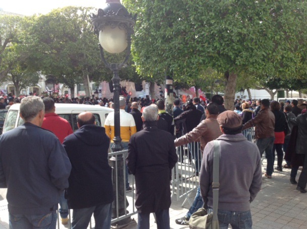 Des concerts sont organisés rue Bourguiba, à Tunis - Photo S.J.A.