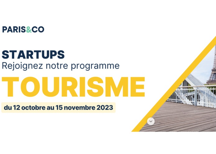 L'appel à candidatures de Paris & Co se termine le 15 novembre 2023 - DR L'appel à candidatures de Paris & Co se termine le 15 novembre 2023 - DR