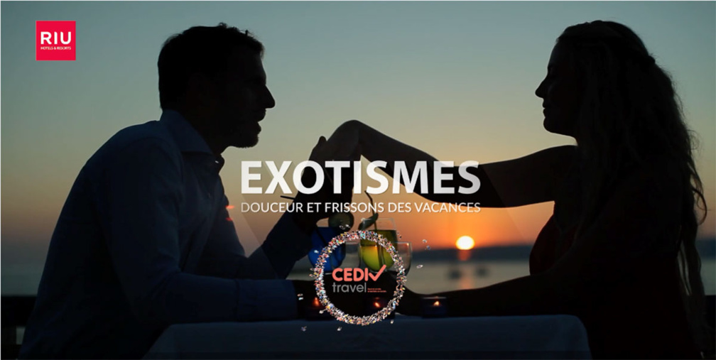 Les spots TV EXOTISMES personnalisés au logo du CEDIV