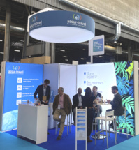 Le stand Assur-Travel au salon IFTM en 2023 – Crédit Photo Arnaud Gérard Le stand Assur-Travel au salon IFTM en 2023 – Crédit Photo Arnaud Gérard