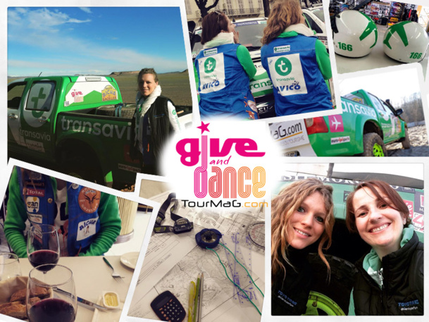 TourMaG.com s'est engagé aux côtés de la Team 166 dans le Challenge "Wave Relais Media" pour promouvoir les couleurs de l'association Give and Dance.- Montage TM.com