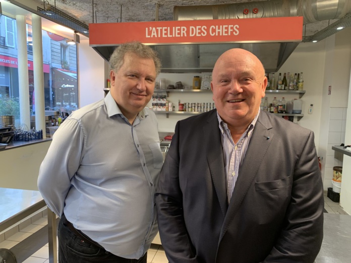 Eric Lutsman, vice-président ventes et marketing, et Philippe Videau, président-fondateur de la compagnie Exploris. ©David Savary Eric Lutsman, vice-président ventes et marketing, et Philippe Videau, président-fondateur de la compagnie Exploris. ©David Savary