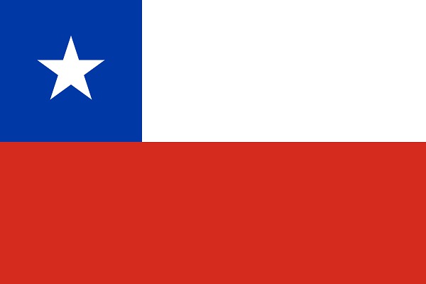 Drapeau du Chili - DR : SKopp Wikipedia Drapeau du Chili - DR : SKopp Wikipedia