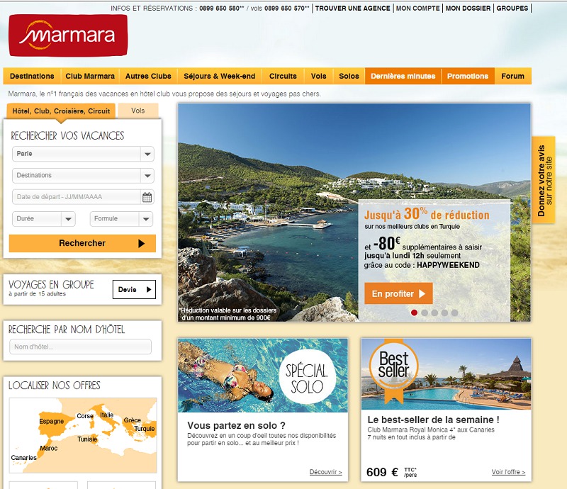Le site de Marmara a été lancé le 7 juillet 1997. Après 11 remises à neuf, une nouvelle version est prévue pour 2015. Retour sur l'histoire d'un site web. DR Capture d'écran Marmara Le site de Marmara a été lancé le 7 juillet 1997. Après 11 remises à neuf, une nouvelle version est prévue pour 2015. Retour sur l'histoire d'un site web. DR Capture d'écran Marmara