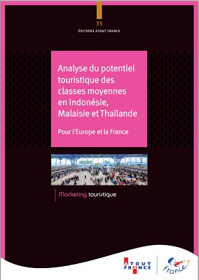 Couverture de l'étude d'Atout France sur le potentiel des marchés d'Asie du Sud-Est - DR : Atout France