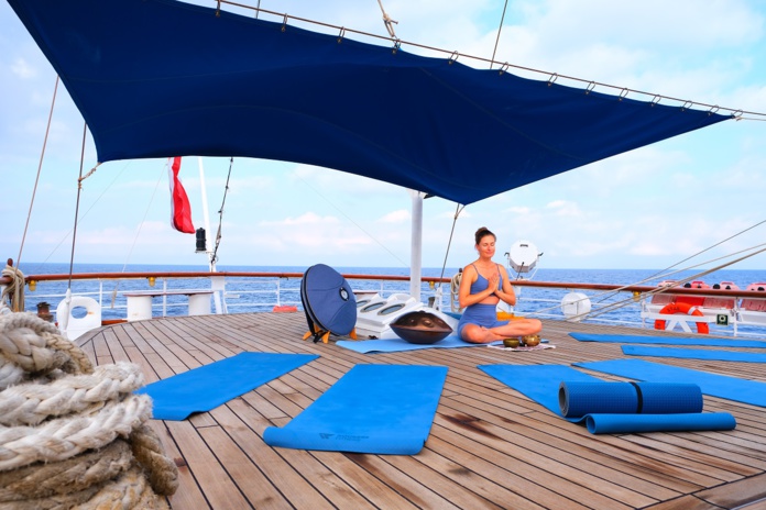 Star Clippers propose des croisières thématiques, autour de l’œnologie ou du bien-être - DR : Star Clippers Star Clippers propose des croisières thématiques, autour de l’œnologie ou du bien-être - DR : Star Clippers