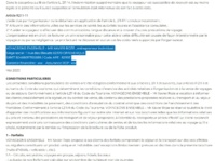 Les conditions générales de ventes de Voyageons Ensemble indique que la marque n'est pas immatriculée et qu'elle ne dispose pas de garantie financière - DR Les conditions générales de ventes de Voyageons Ensemble indique que la marque n'est pas immatriculée et qu'elle ne dispose pas de garantie financière - DR