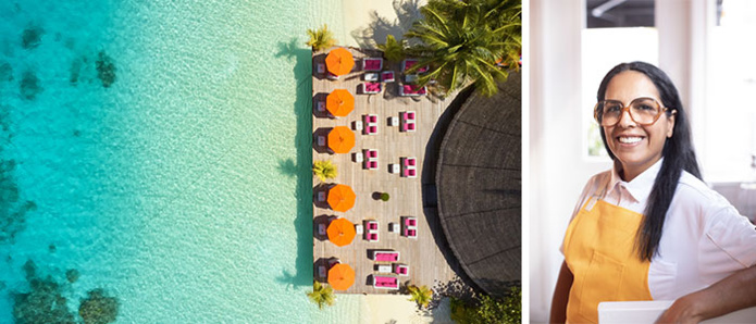 © Sun Siyam Vilu Reef - The Nautilus – Cheffe Einat Admony © Sun Siyam Vilu Reef - The Nautilus – Cheffe Einat Admony