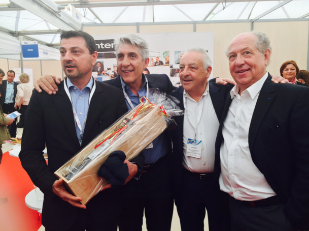 Jean Ghibaudo, Lucien Salemi, Boris Reibenberg et Jean-François Alexandre - Photo JdL Jean Ghibaudo, Lucien Salemi, Boris Reibenberg et Jean-François Alexandre - Photo JdL