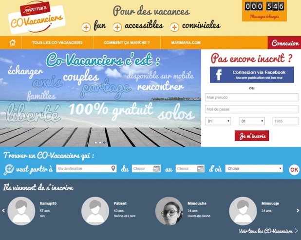 Marmara lance la plateforme d’échanges entre voyageurs « Covacanciers », pour créer des relations en amont d’un séjour. ©Marmara Marmara lance la plateforme d’échanges entre voyageurs « Covacanciers », pour créer des relations en amont d’un séjour. ©Marmara