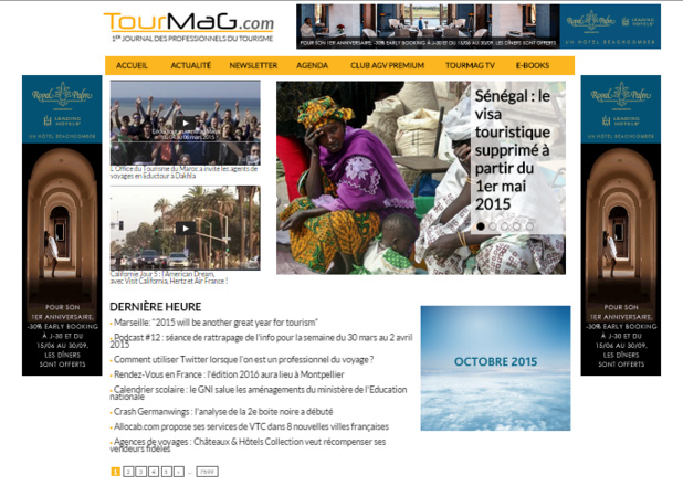 TourMaG fait sa mue avec une nouvelle tenue printanière TourMaG fait sa mue avec une nouvelle tenue printanière