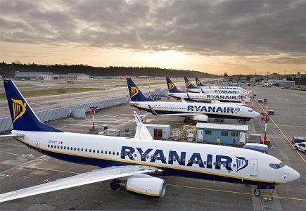Le trafic de Ryanair s'est envolé en février 2015 - Photo Ryanair