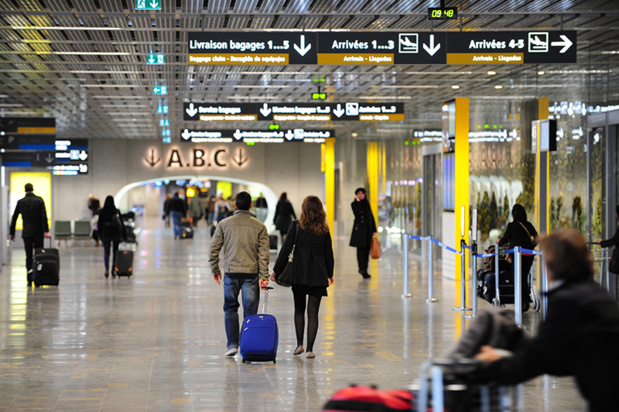 La nouvelle entrée principale de l'aéroport de Toulouse permet un accès plus rapide aux comptoirs d'enregistrement et aux postes de contrôle de sûreté : DR : Aéroport Toulouse-Blagnac