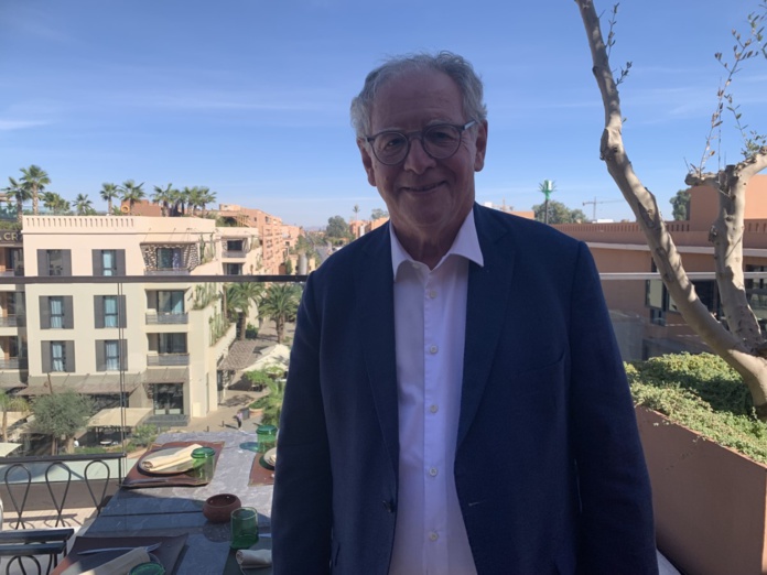 René-Marc Chikli, président du SETO, sur le rooftop du restaurant Douar à Marrakech. ©David Savary René-Marc Chikli, président du SETO, sur le rooftop du restaurant Douar à Marrakech. ©David Savary