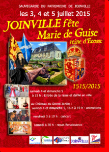 Joinville fête les 500 ans de la future reine d’Écosse, Marie de Guise