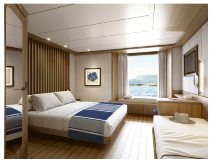 Ces navires disposeront de 264 cabines - ©Studio Jean-Philippe Nuel Ces navires disposeront de 264 cabines - ©Studio Jean-Philippe Nuel