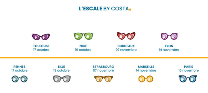 Les agents de toute la France ont pu assister aux roadshows Costa © Costa Croisières