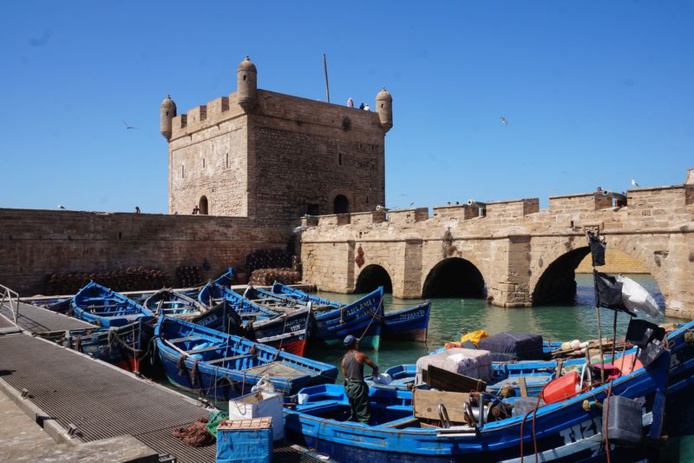 Le Maroc, en tête du Top-ten 2023. Ici, Essaouira, port très touristique de la côte atlantique marocaine (Photo PB).