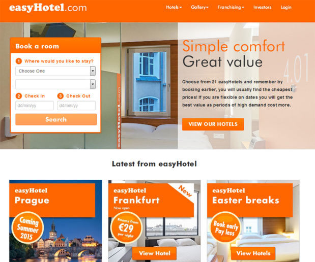 easyHotel : Marc Vieilledent nommé Directeur Général Finances