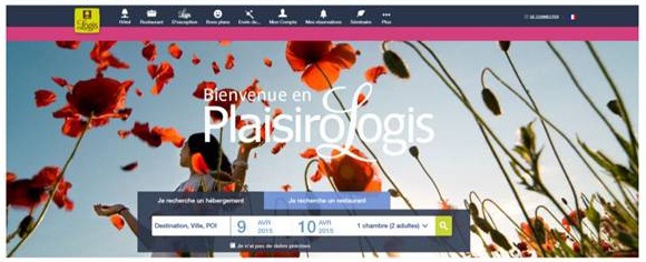 La nouvelle version du site Internet des Logis affiche plus de couleurs et offre une navigation plus fluide - Capture d'écran