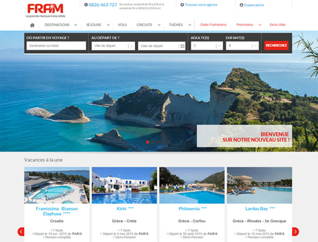 Fram N Oublie Pas Les Agences De Voyages Sur Son Nouveau Site Internet