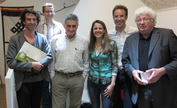 The Allibert Trekking team with the team of Grand Bivouac along with Jean-Christophe Victor. DR-LAC