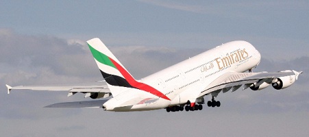 50 A380 d'Emirates vont être équipés de nouveaux moteurs Trent 900 de Rolls Royce - Photo Emirates