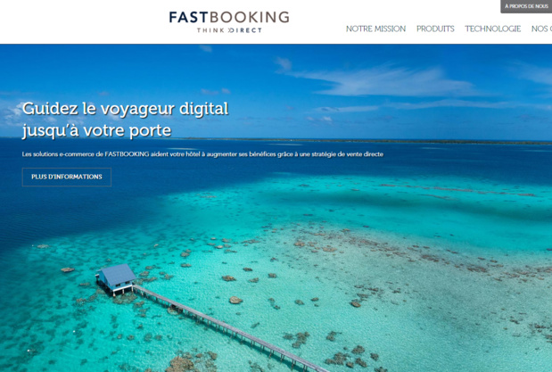 "La protection des données des hôtels clients de Fastbooking sera totalement garantie", précise le communiqué - DR : Capture d'écran Fastbooking