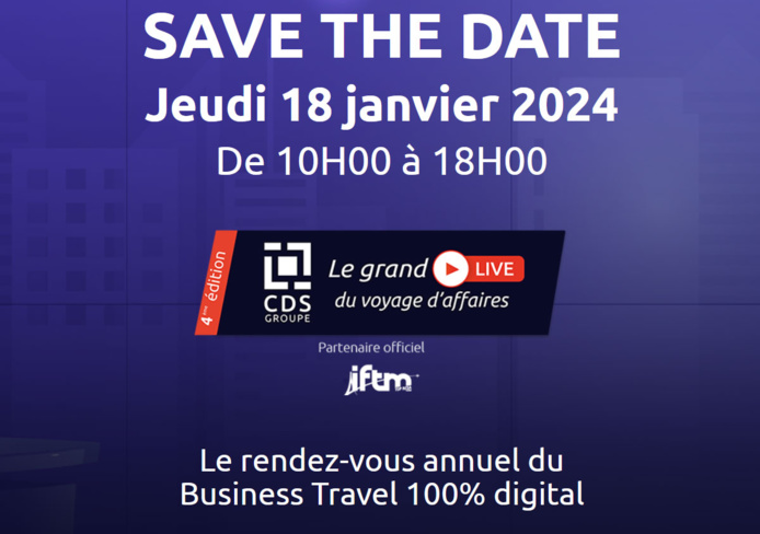 CDS Groupe organise Le Grand Live du voyage d'affaires© CDS Groupe