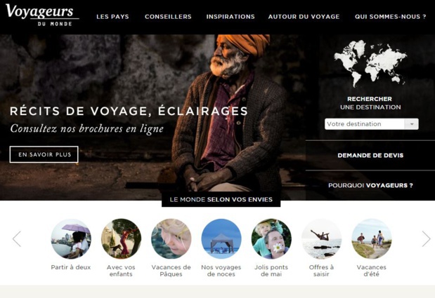 The group Voyageurs du Monde hopes to seduce French expats. DR-Voyageurs